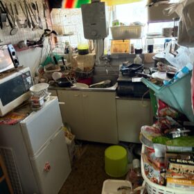 柏崎での残置物撤去